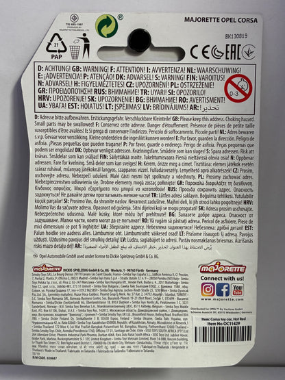 Opel Corsa - Majorette Rouge