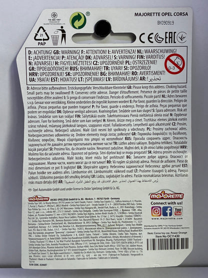 Opel Corsa - Majorette Orange