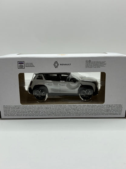 Renault 4 E-Tech Norev 1/64 - Glacier White & Black