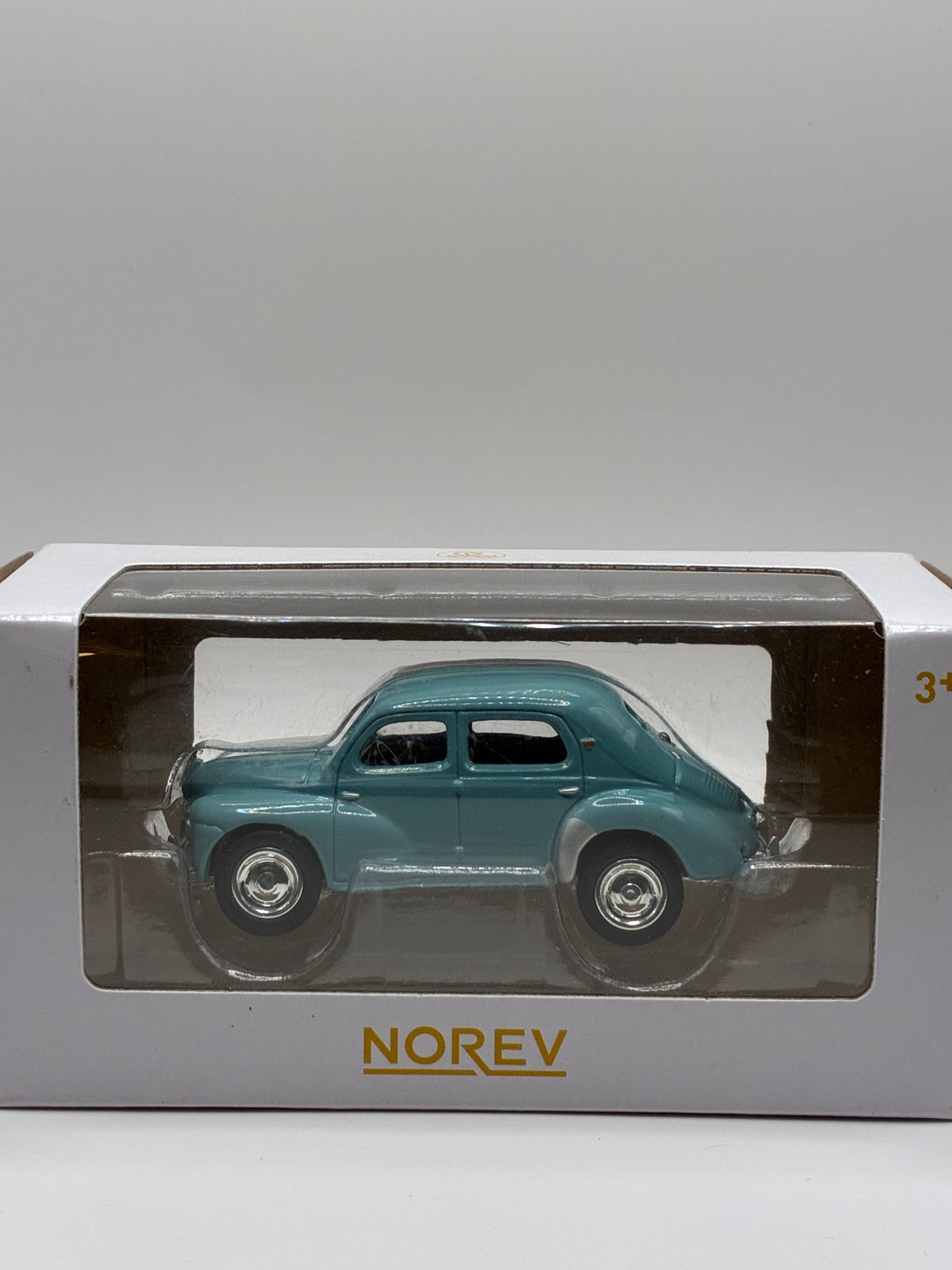 Renault 4CV Norev 1/64 - Bleu Clair