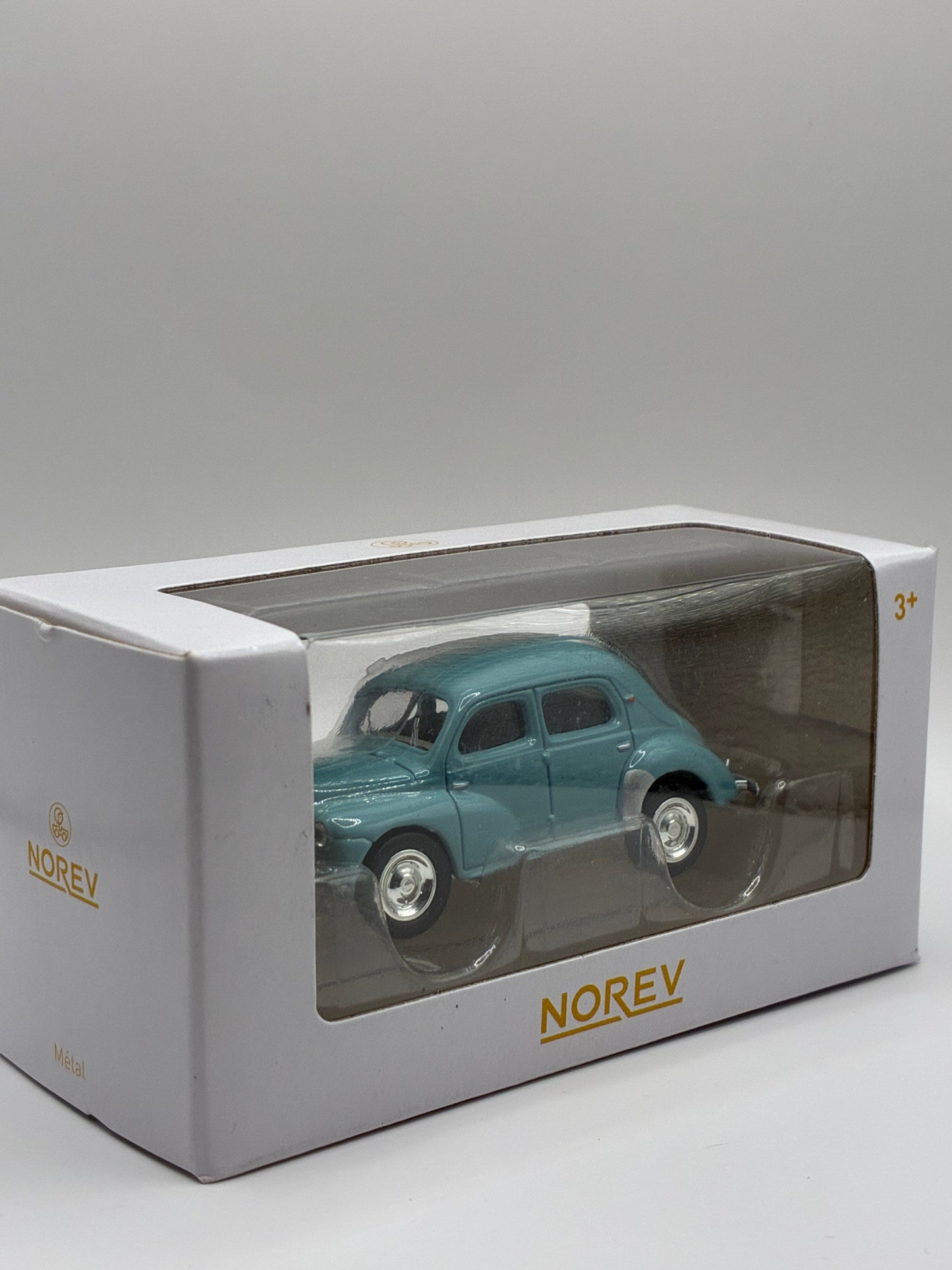 Renault 4CV Norev 1/64 - Bleu Clair