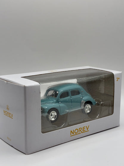 Renault 4CV Norev 1/64 - Bleu Clair